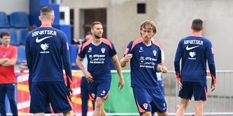 Trening hrvatske nogometne reprezentacije