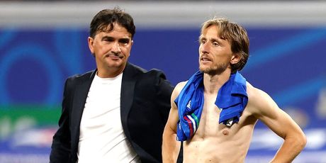 Zlatko Dalić i Luka Modrić