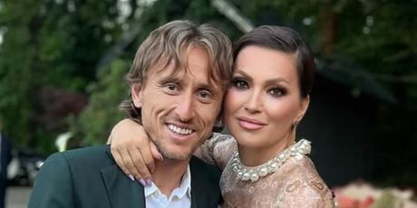 Luka Modrić i Nina Badrić