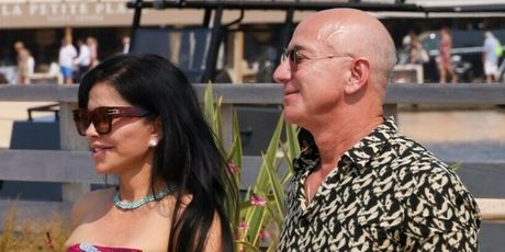 Jeff Bezos i Lauren Sanchez