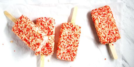 Domaći sladoled od jagode i vanilije