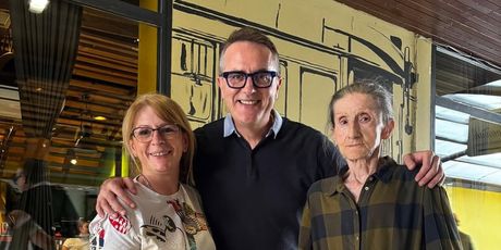 Tarik Filipović u domu Jadranke Matković - 1