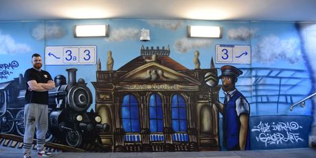 Pješački pothodnik u sklopu zagrebačkog Glavnog kolodvora - 2