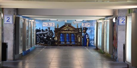 Pješački pothodnik u sklopu zagrebačkog Glavnog kolodvora - 4