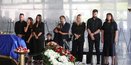 Ispraćaj Ivana Pika Stančića na Krematoriju