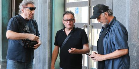 Ispraćaj Ivana Pika Stančića na Krematoriju, Denis Dumančić