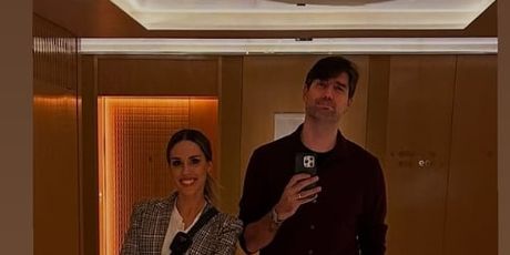 Vedran Ćorluka i Franka Batelić