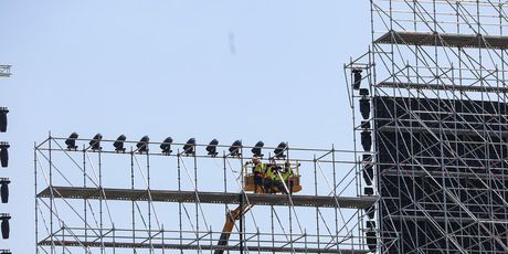 Radovi na Hipodromu za Thompsonov koncert