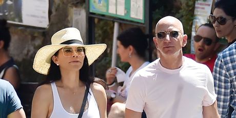 Lauren Sanchez i Jeff Bezos