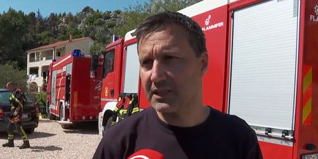 Mario Čović, zapovjednik JVP Makarska