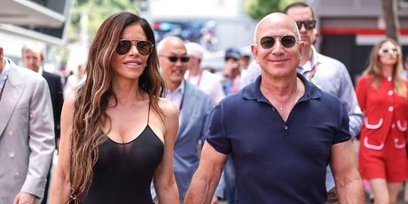 Jeff Bezos i Lauren Sanchez