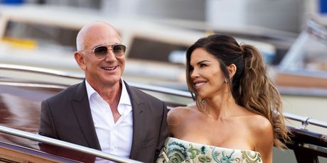 Lauren Sanchez i Jeff Bezos