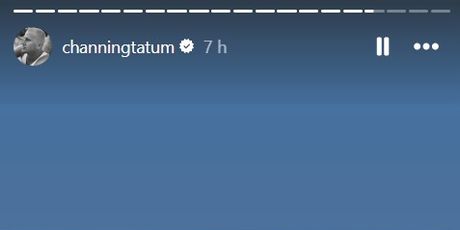 Channing Tatum na Instagramu