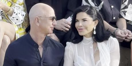 Jeff Bezos i Lauren Sanchez