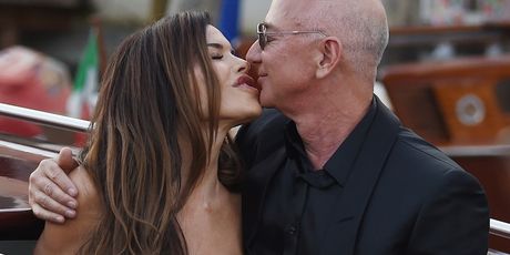 Jeff Bezos i Lauren Sanchez
