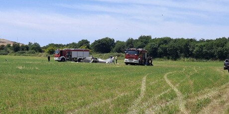 Traje očevid nakon pada aviona