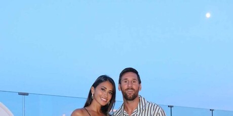 Leo Messi i Antonela Roccuzzo - 1