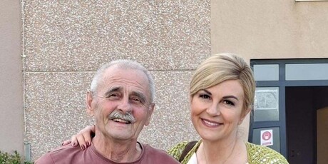 Kolinda Grabar-Kitarović s ocem - 3