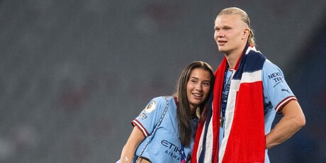 Erling Haaland i Isabel Haugseng Johansen - 12