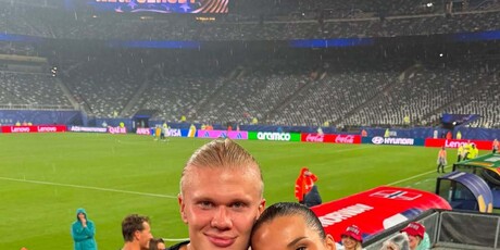Erling Haaland i Isabel Haugseng Johansen - 2