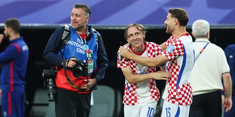 Luka Modrić i Nikola Vlašić