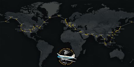 Breitling s DC-3 kreće na šestomjesečni put oko svijeta