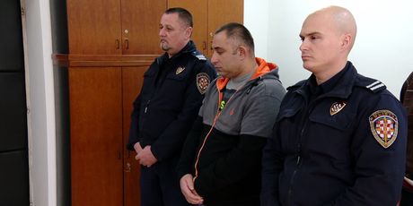 Nenad Šajnović na izricanju presude za napad na ekipu Provjerenog (Foto: Dnevnik.hr)