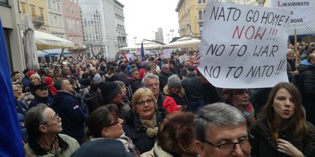 Prosvjed protiv LNG terminala (Foto: Marko Balen)