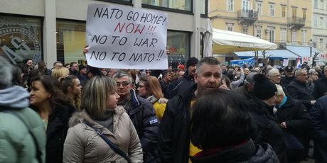 Prosvjed protiv LNG terminala (Foto: Marko Balen)