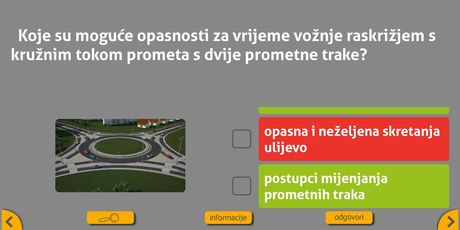 Aplikacija Autoškola (Foto: Screenshot/Zimo)