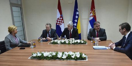 Sastanak trilaterale u Mostaru (Foto: Twitter)