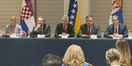Sastanak trilaterale u Mostaru (Screenshot)