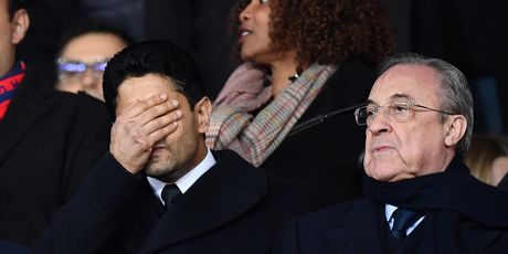 Nasser Al-Khelaifi i Floentino Perez (Foto: AFP)