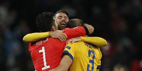 Gianluigi Buffon, Giorgio Chiellini i Andrea Barzagli (Foto: AFP)