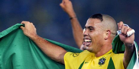Ronaldo na SP-u 2002. (Foto. AFP)