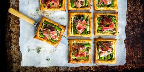Galettes s pršutom