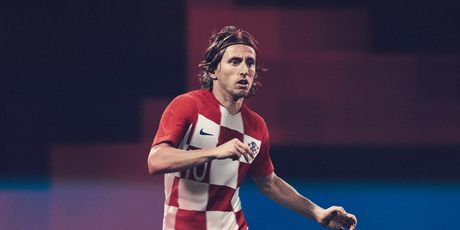 Luka Modrić u novom dresu za Svjetsko prvenstvo (Foto: HNS/Nike)