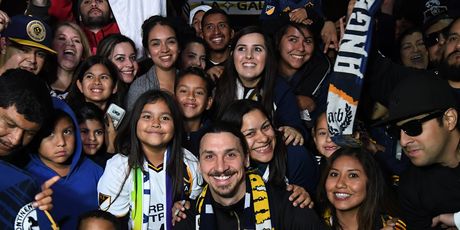 Zlatan Ibrahimović stigao u LA (Foto: AFP)