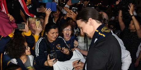 Zlatan Ibrahimović stigao u LA (Foto: AFP)