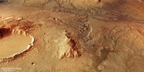 Riječna dolina na Marsu