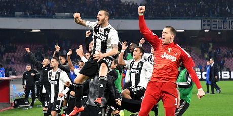 Igrači Juventusa slave pobjedu (Foto: AFP)