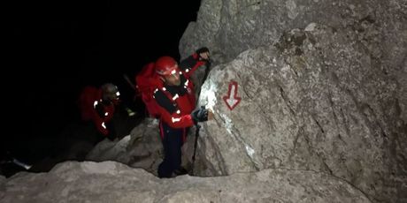 Akcija spašavanja na Velebitu (Foto: HGSS)