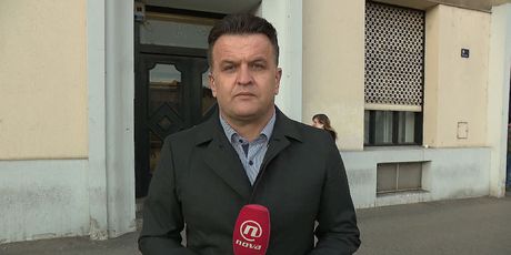 Andrija Jarak javlja glavne teme sastanka predsjedništva HDZ-a (Foto: Dnevnik.hr)