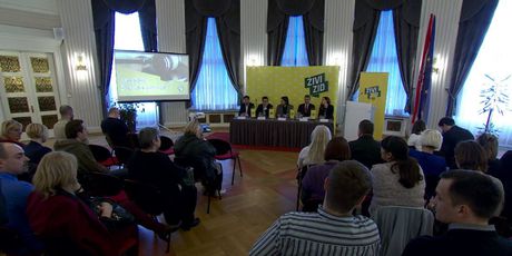 Sjednica za predstavljanje novog ovršnog zakona Živog zida (Foto: Dnevnik.hr) - 1