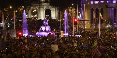 Prosvjed u Madridu (Foto: AFP)