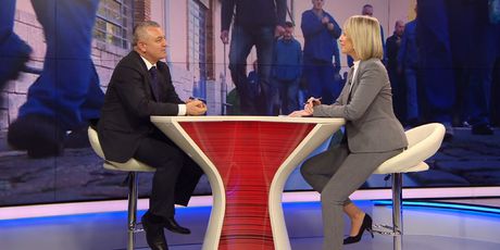 Ministar Darko Horvat gostuje u Dnevniku Nove TV (Foto: Dnevnik.hr)