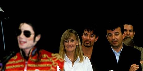 Michael Jackson i Debbie Rowe (Foto: Profimedia)