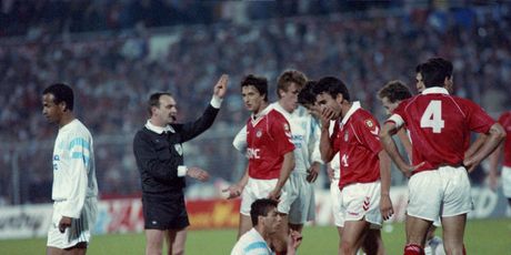 Detalj s utakmice Benfica - Marseille 1990. (Foto: AFP)