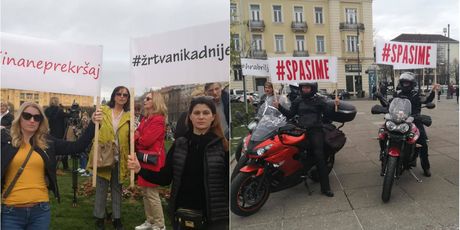 Prosvjed Spasi me (Foto: Dnevnik.hr)