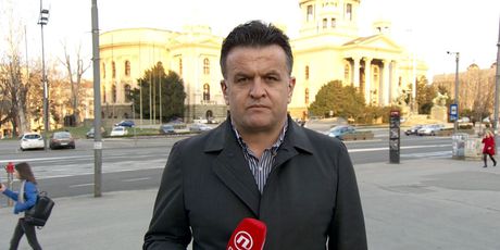 Andrija Jarak javlja kakvo je stanje na prosvjedu u Beogradu (Foto: Dnevnik.hr)